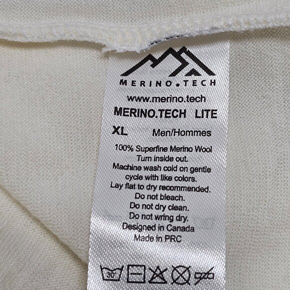 New Merino Tech 100% Super Fine Wool Lite Mens T Tee Shirt Short Sleeve XL - Picture 16 of 16